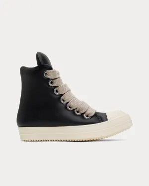 Hollywood Jumbolace Leather Black / Black / Milk High Top Sneakers