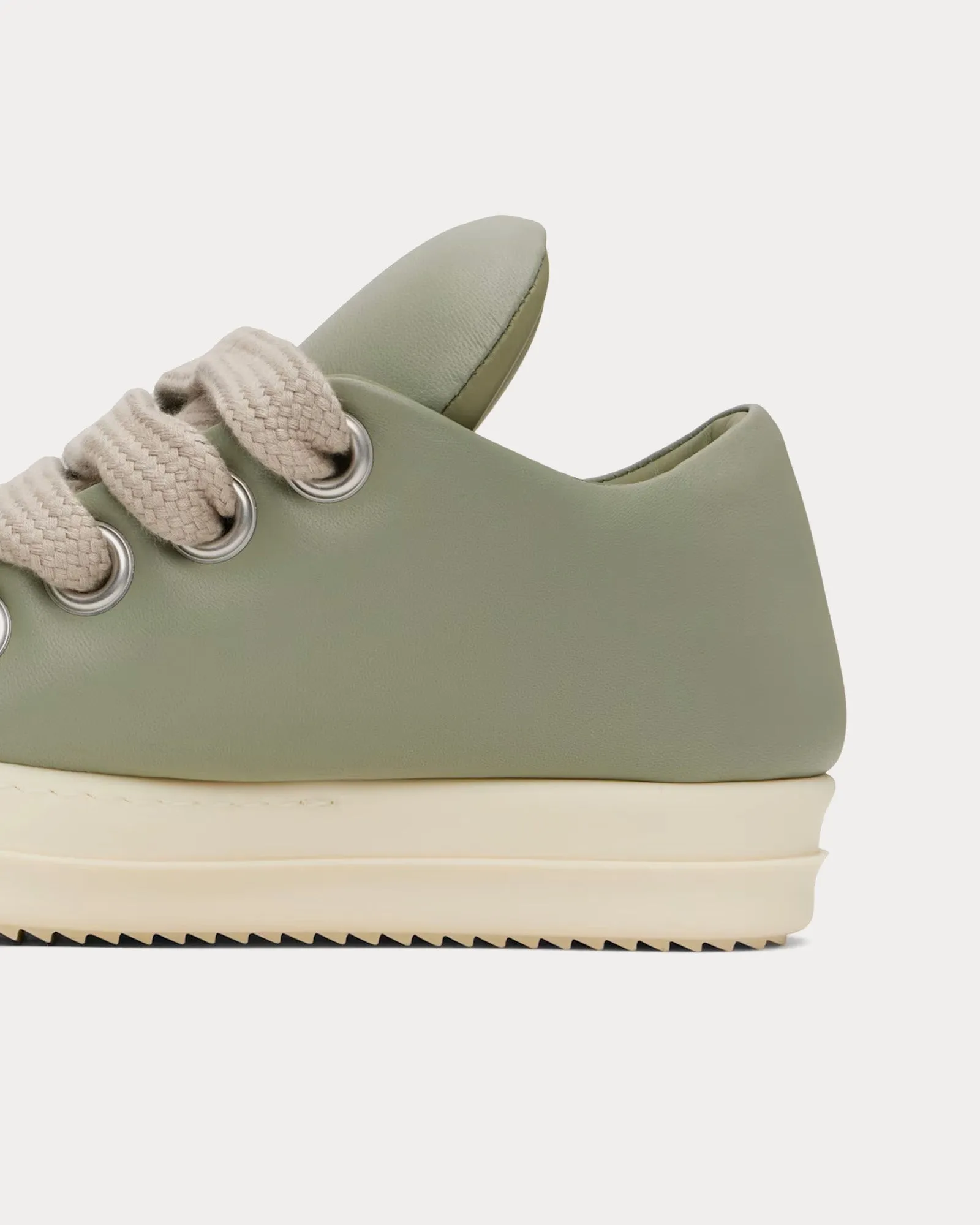Hollywood Jumbolace Sneaks Leather Celadon / Milk / Milk Low Top Sneakers