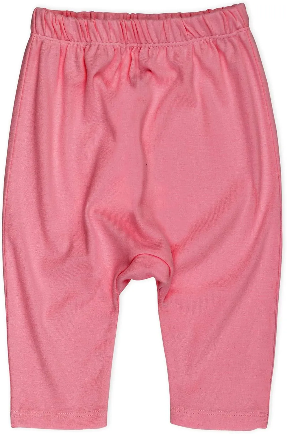 HonestBaby Multipack Harem Pants Roomy Fit Pull on Bottoms 100% Organic Cotton for Infant Baby Boys, Girls, Unisex