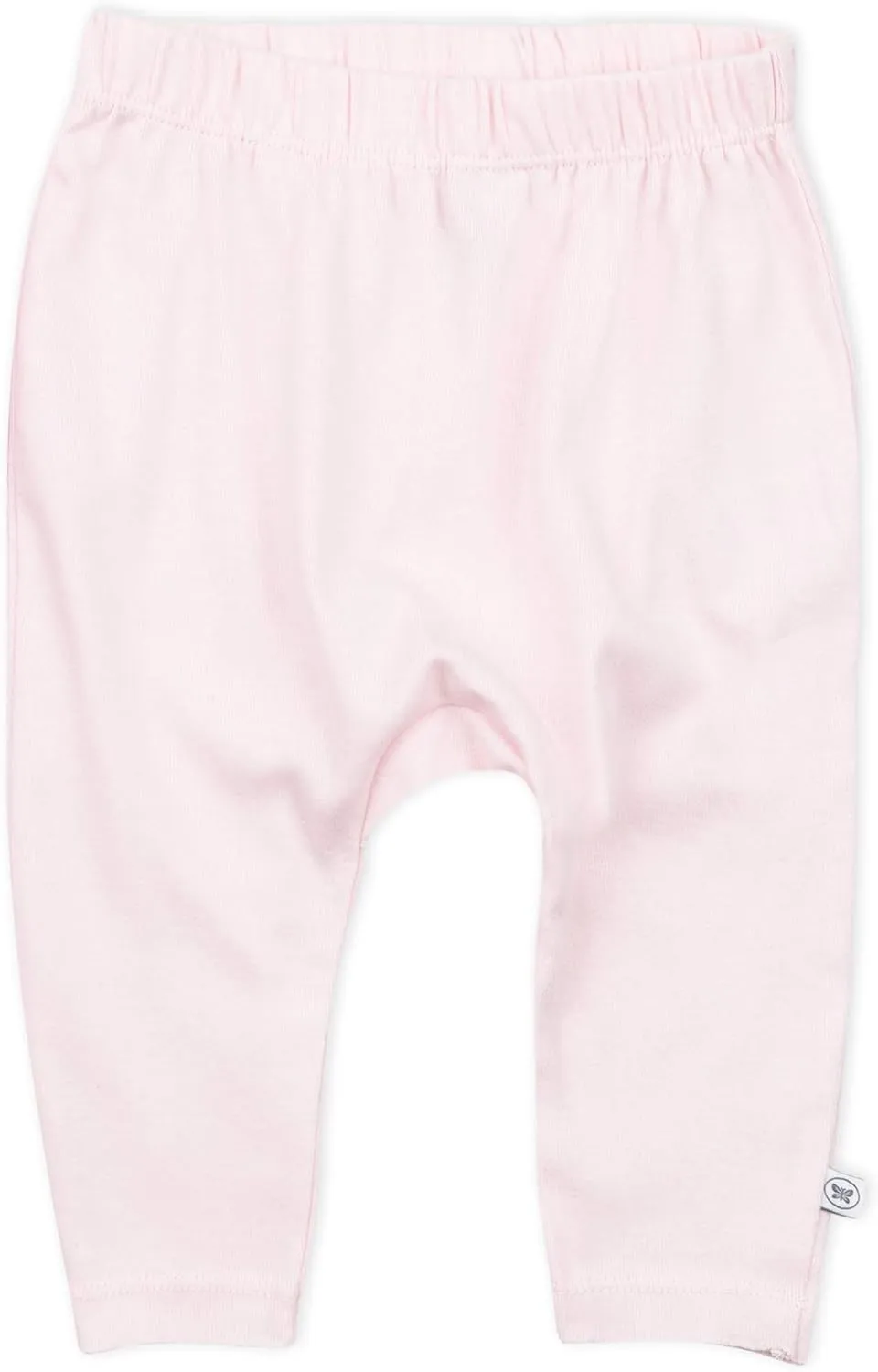 HonestBaby Multipack Harem Pants Roomy Fit Pull on Bottoms 100% Organic Cotton for Infant Baby Boys, Girls, Unisex