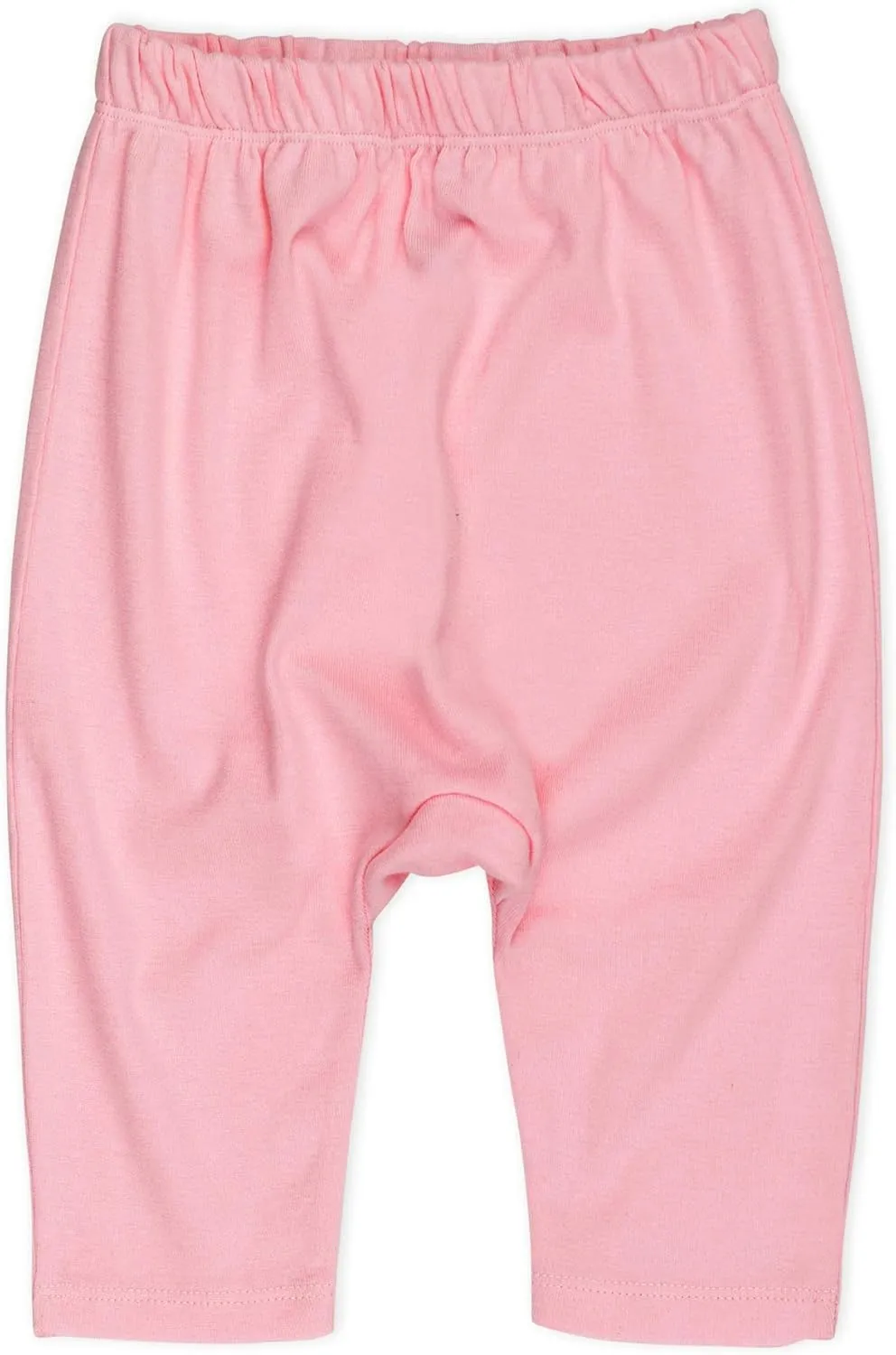 HonestBaby Multipack Harem Pants Roomy Fit Pull on Bottoms 100% Organic Cotton for Infant Baby Boys, Girls, Unisex
