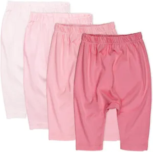 HonestBaby Multipack Harem Pants Roomy Fit Pull on Bottoms 100% Organic Cotton for Infant Baby Boys, Girls, Unisex