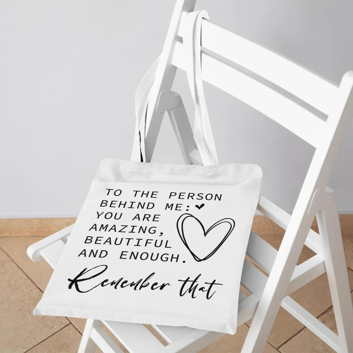Inspirational Tote Bag for Women Positive Affirmations Self Love Beach Bag Encouragement Gifts Christmas