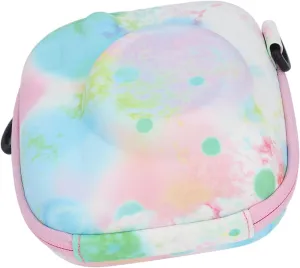 Instant Camera Case for Instax Mini 7 8 9 11 12 40, PU Camera Protective Bag with Removable Adjustable Shoulder Strap, Mini Instant Camera Bag, for Photography Lover (Bubble