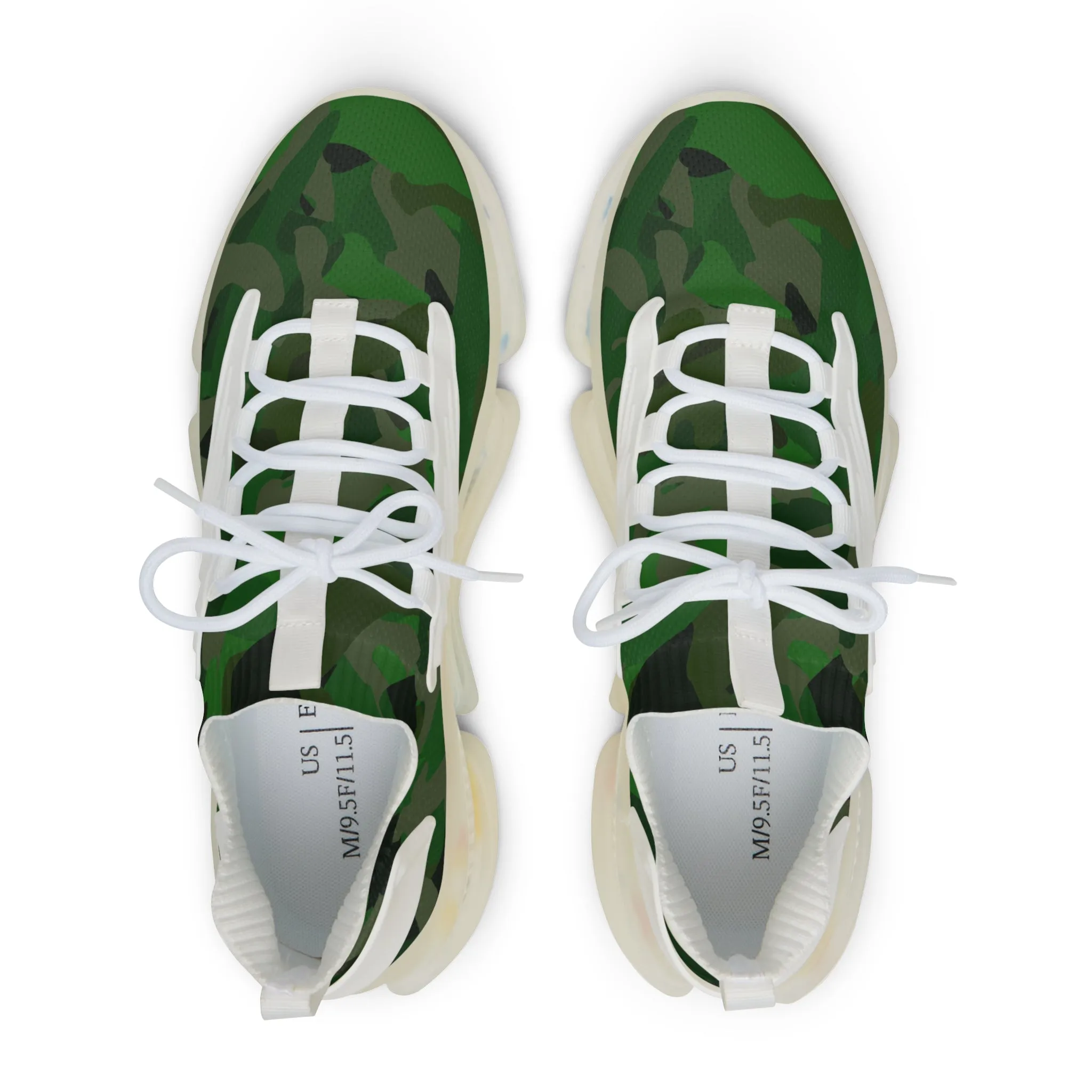 JRW Men's Camo Mesh Sneakers