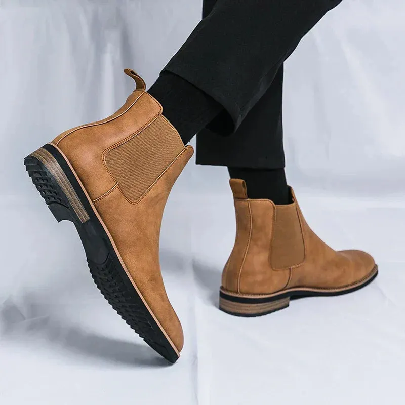 Kayden | Classic Leather Chelsea Boots