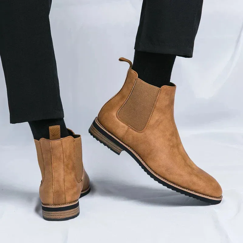 Kayden | Classic Leather Chelsea Boots