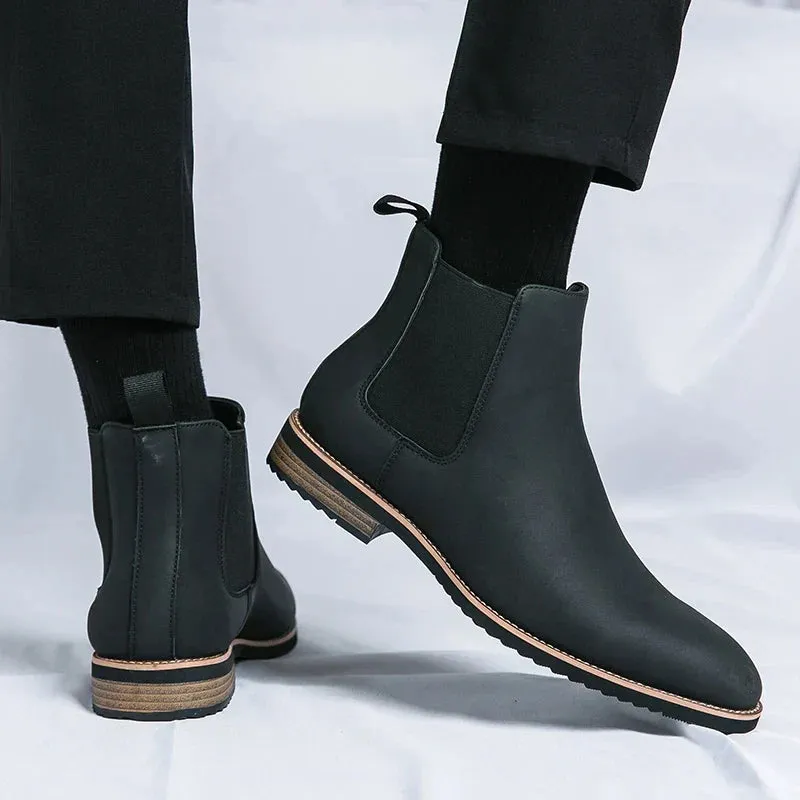 Kayden | Classic Leather Chelsea Boots