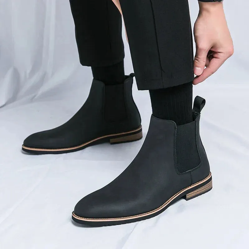 Kayden | Classic Leather Chelsea Boots