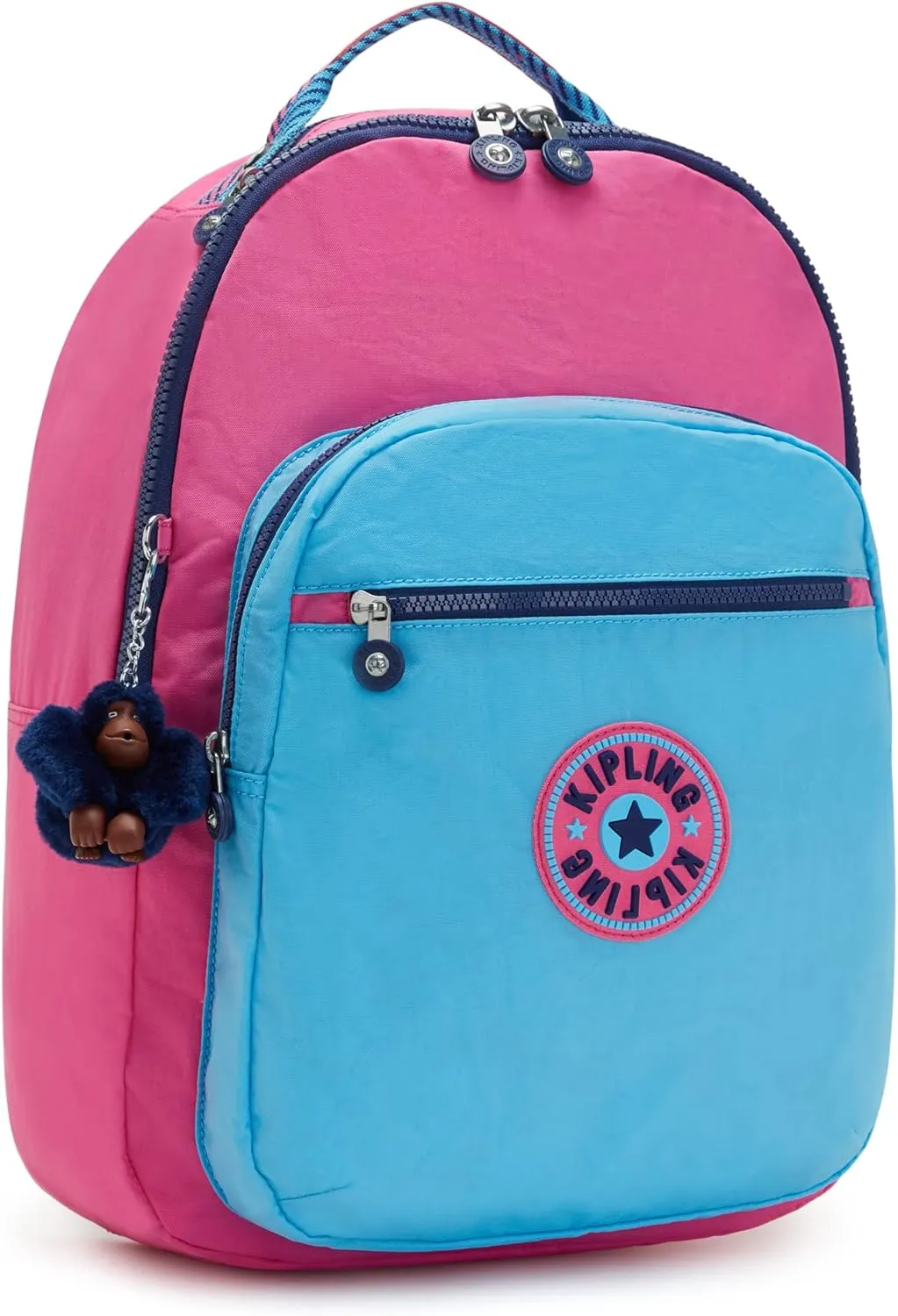 Kipling Women's Seoul 15 Laptop Backpack, Durable, Roomy with Padded Shoulder Straps, Nylon Bag