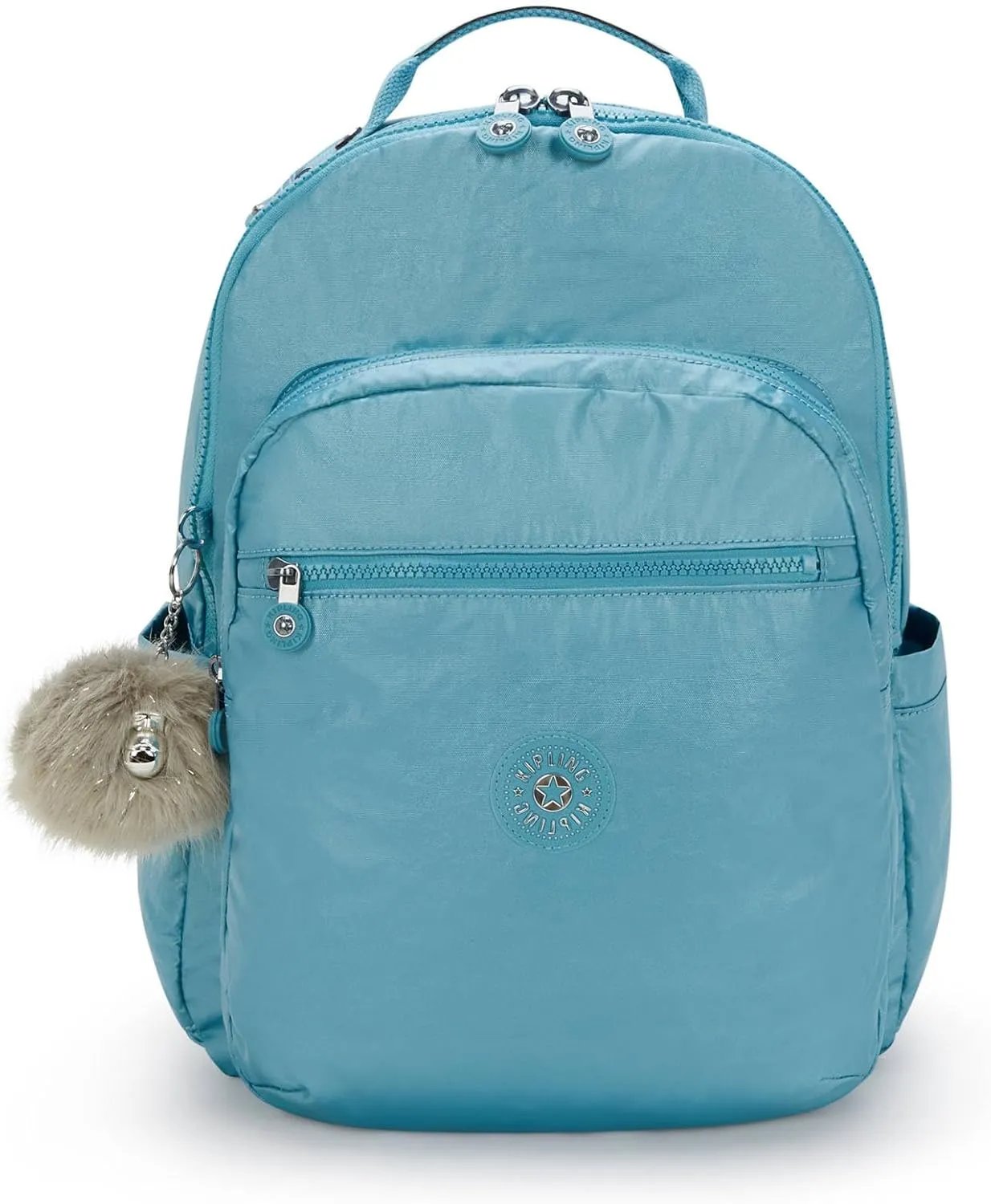 Kipling Women's Seoul 15" Laptop Backpack, Durable, Roomy with Padded Shoulder Straps, Built-In Protective Sleeve