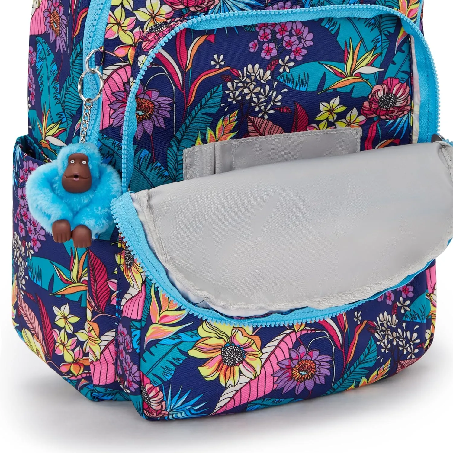 Kipling Women's Seoul 15" Laptop Backpack, Durable, Roomy with Padded Shoulder Straps, Built-In Protective Sleeve