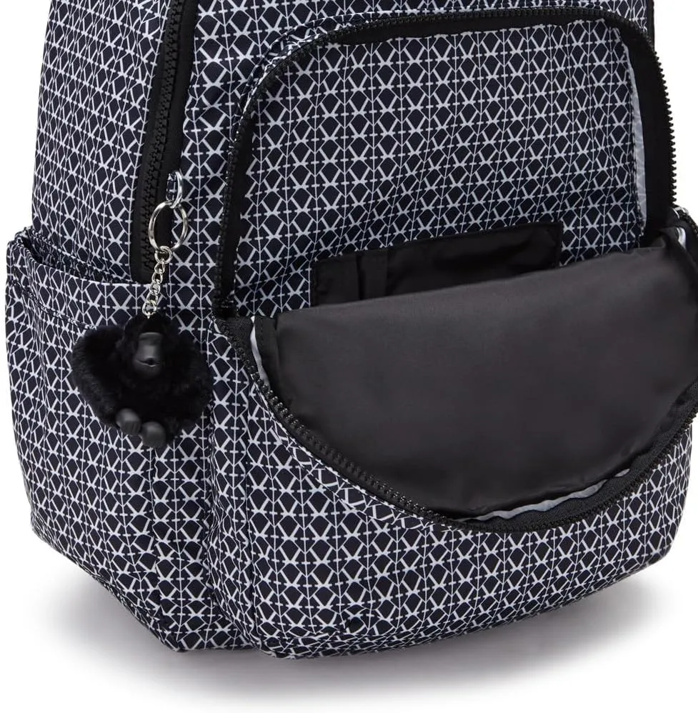 Kipling Women's Seoul 15" Laptop Backpack, Durable, Roomy with Padded Shoulder Straps, Built-In Protective Sleeve