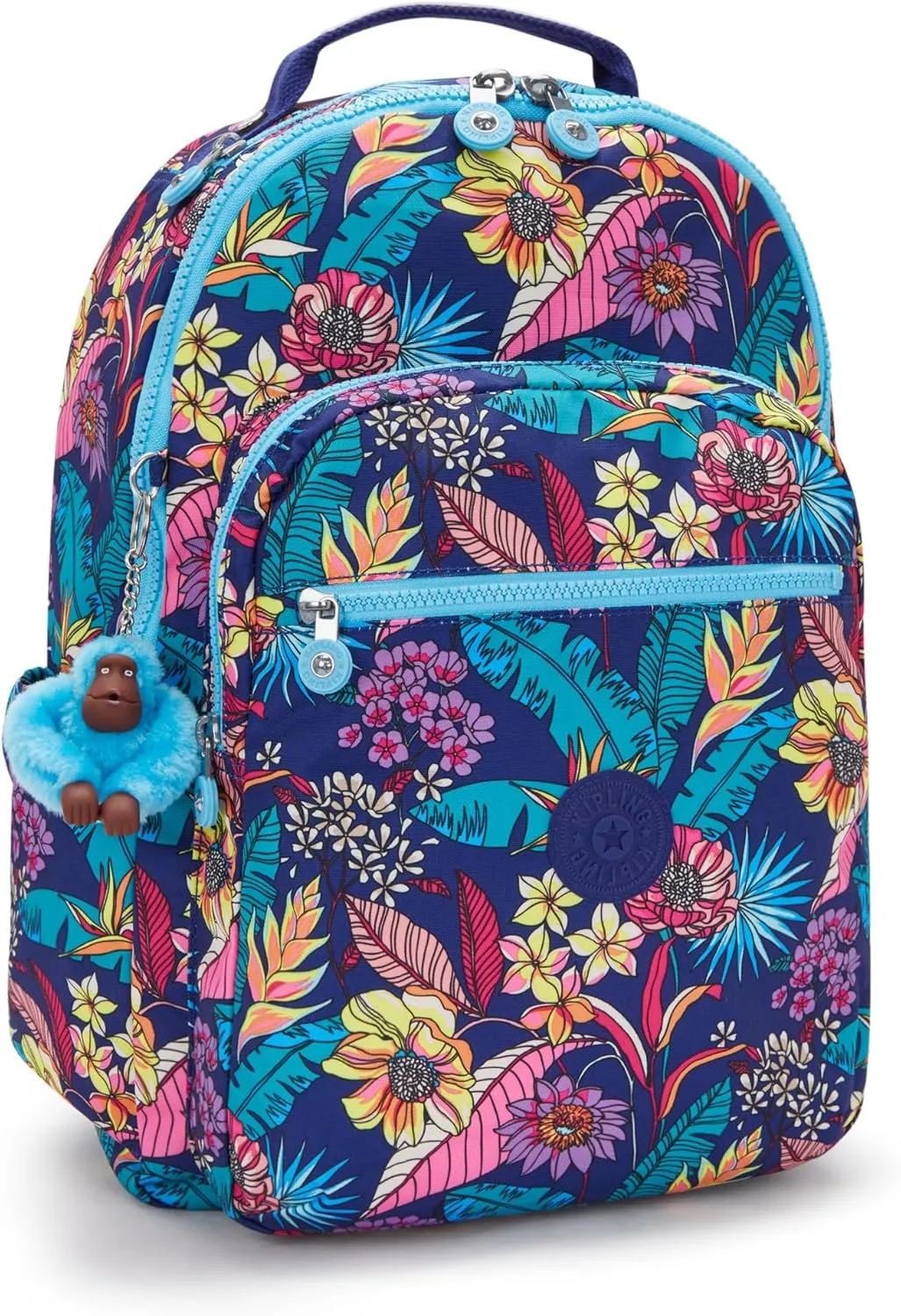 Kipling Women's Seoul 15" Laptop Backpack, Durable, Roomy with Padded Shoulder Straps, Built-In Protective Sleeve