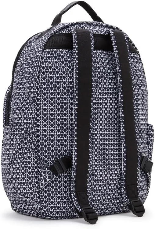 Kipling Women's Seoul 15" Laptop Backpack, Durable, Roomy with Padded Shoulder Straps, Built-In Protective Sleeve
