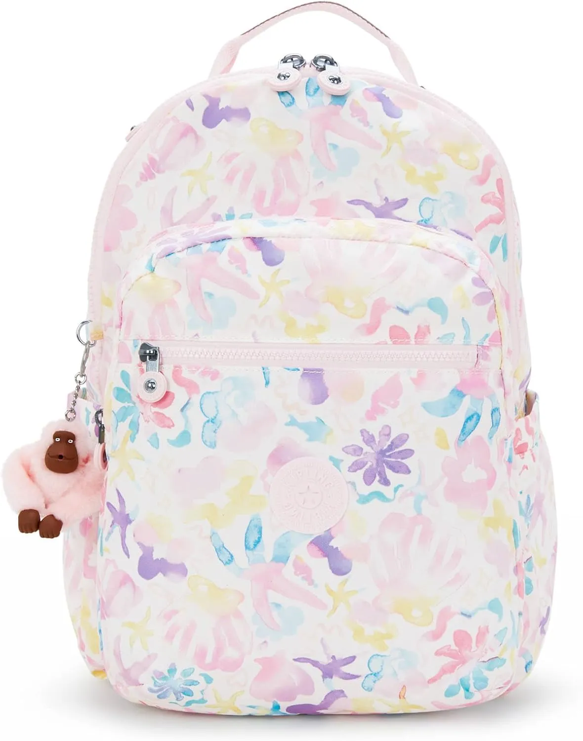 Kipling Women's Seoul Bts Prt 15" Laptop Backpack, Durable, Roomy with Padded Shoulder Straps, Built-In Protective Sleeve