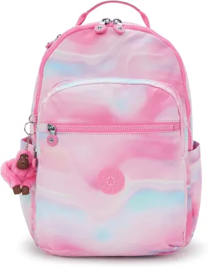 Kipling Women's Seoul Bts Prt 15" Laptop Backpack, Durable, Roomy with Padded Shoulder Straps, Built-In Protective Sleeve