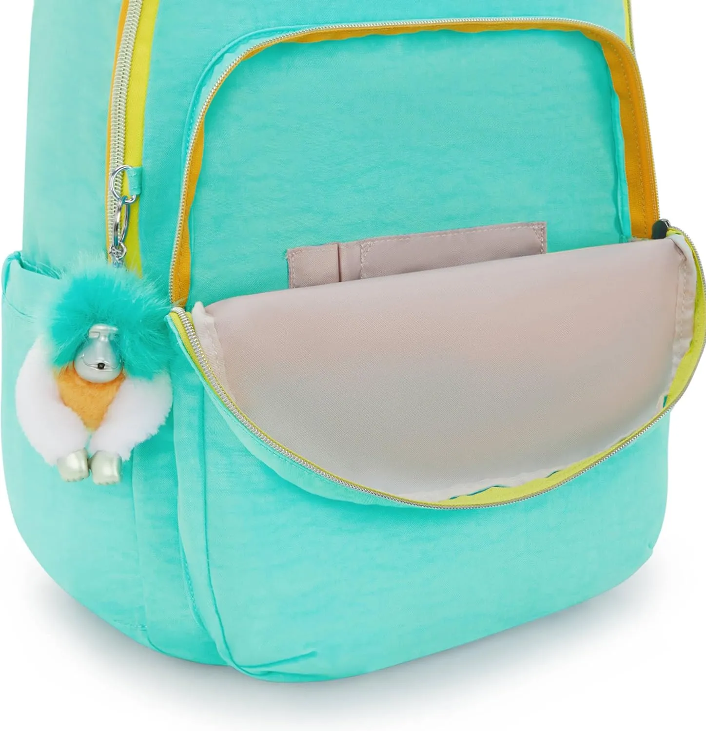 Kipling Women's Seoul Fc 15" Laptop Backpack, Durable, Roomy with Padded Shoulder Straps, Built-In Protective Sleeve