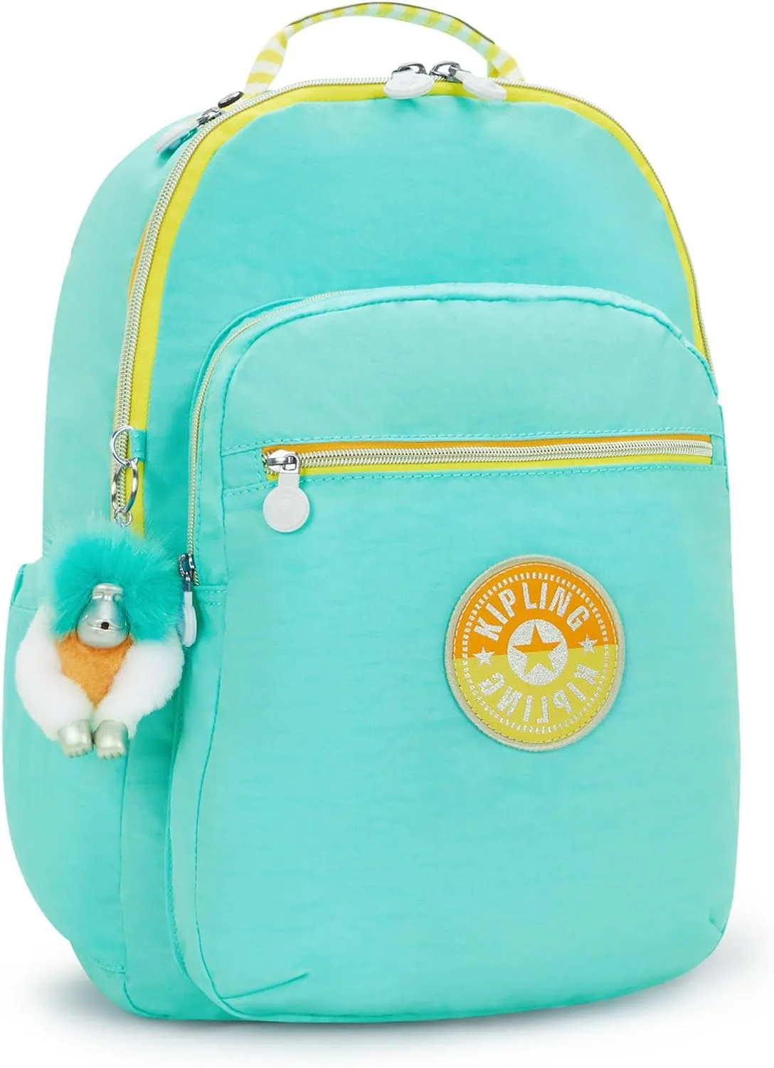 Kipling Women's Seoul Fc 15" Laptop Backpack, Durable, Roomy with Padded Shoulder Straps, Built-In Protective Sleeve