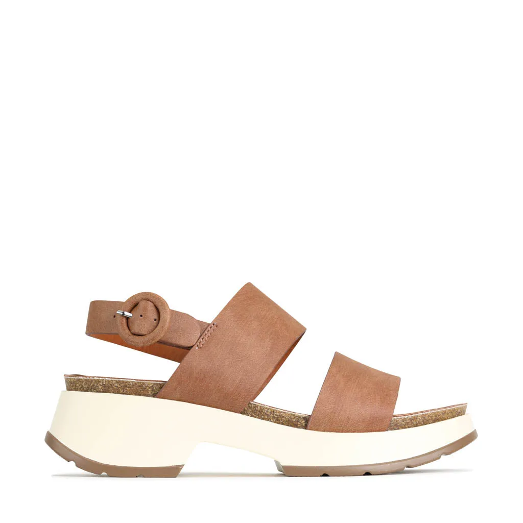 LAIN STRAPPY SLING-BACK SANDALS