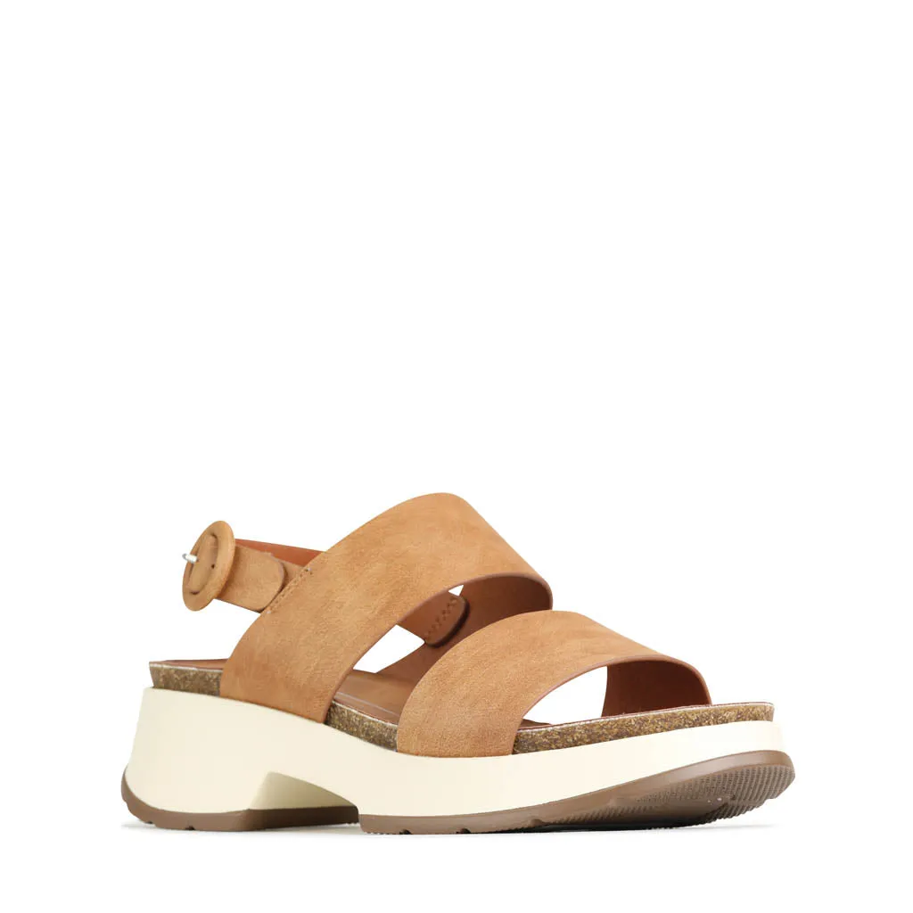 LAIN STRAPPY SLING-BACK SANDALS