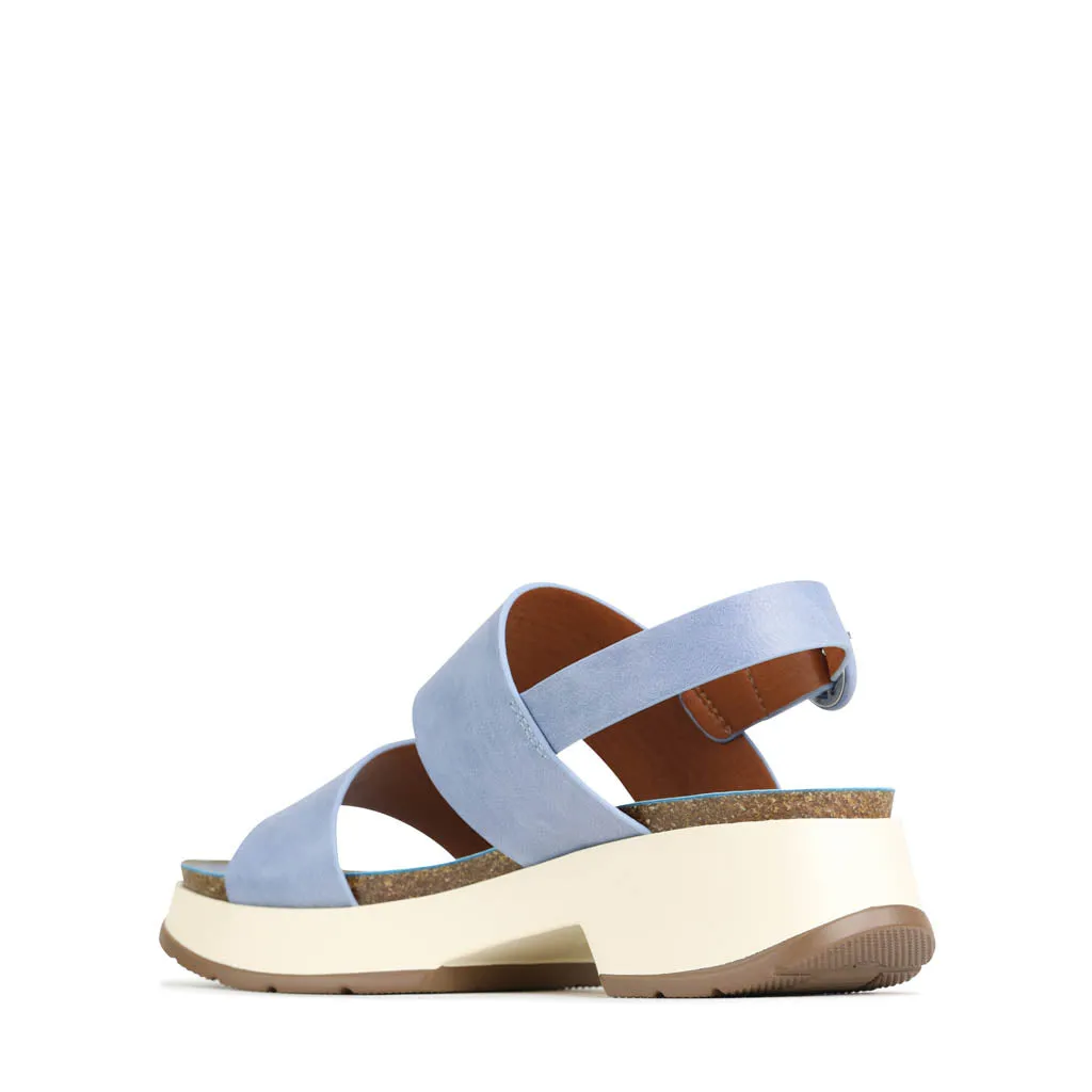 LAIN STRAPPY SLING-BACK SANDALS