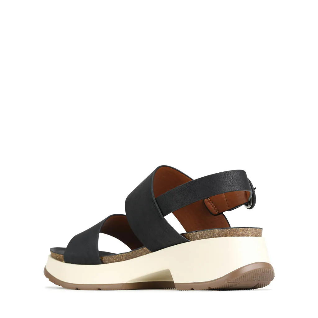 LAIN STRAPPY SLING-BACK SANDALS