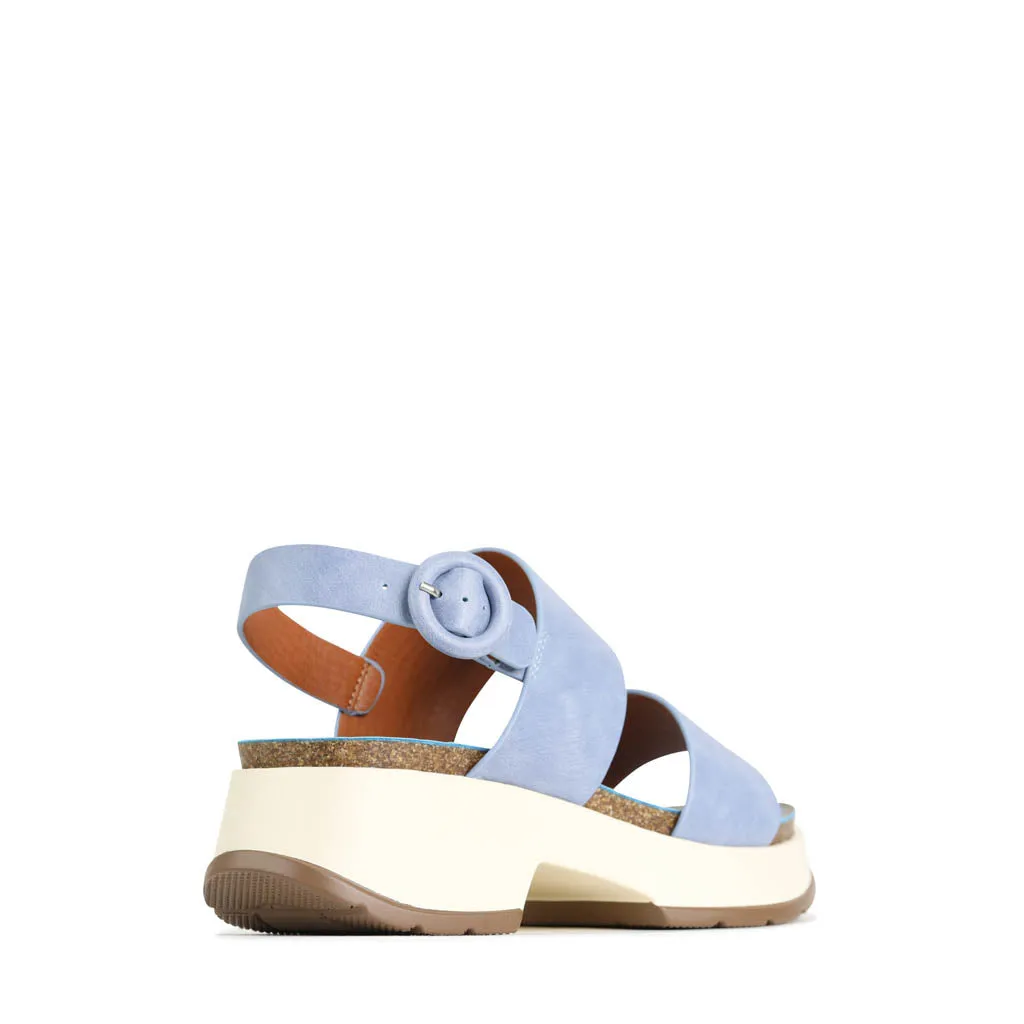 LAIN STRAPPY SLING-BACK SANDALS