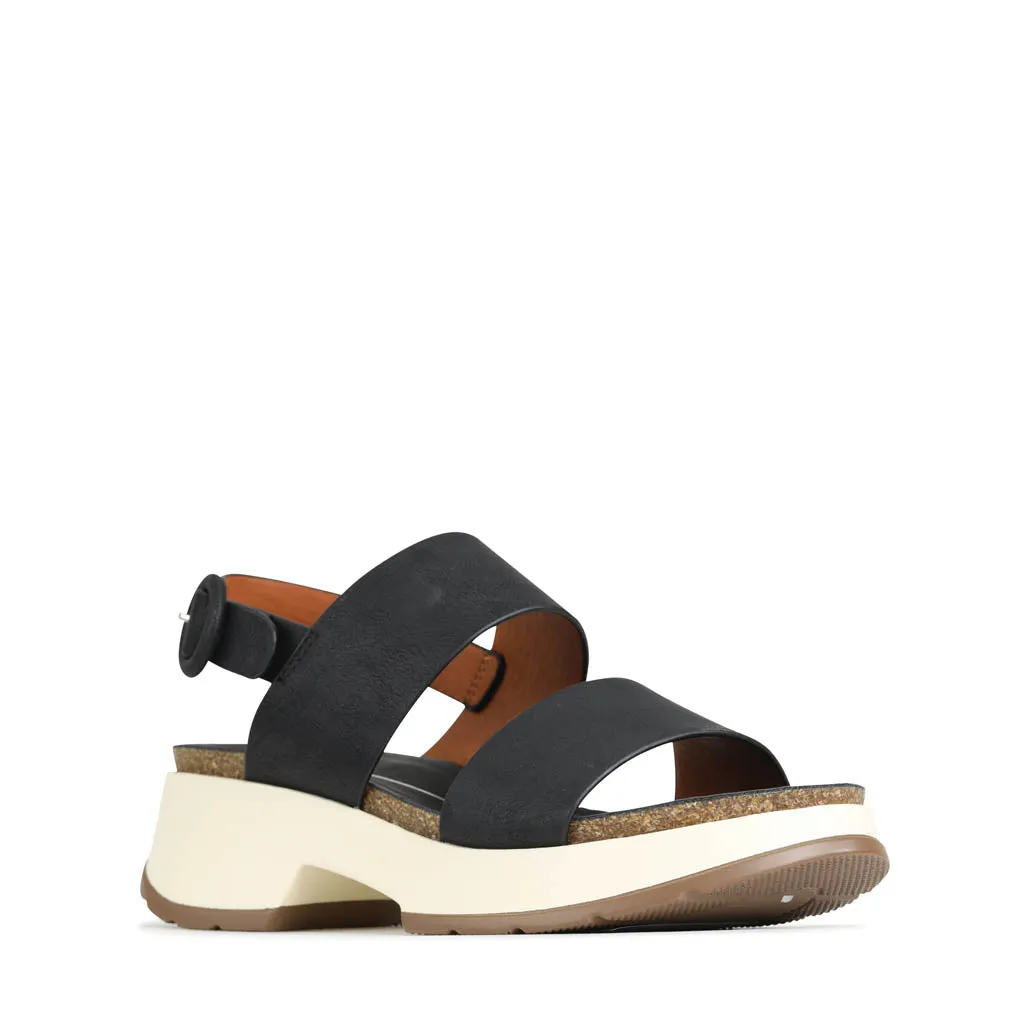 LAIN STRAPPY SLING-BACK SANDALS