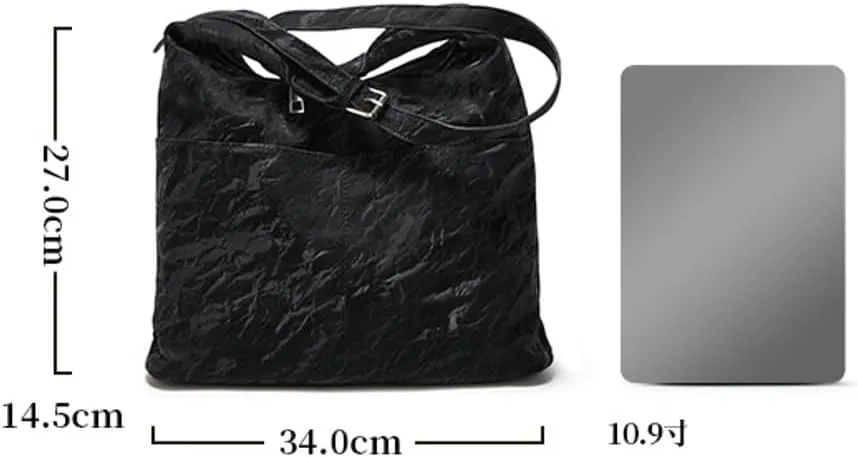 Large Shoulder Bags Women 2025 Trendy Spring Underarm Crossbody Bag Soft Leather Satchel Tote Handbag Work Travel Purse