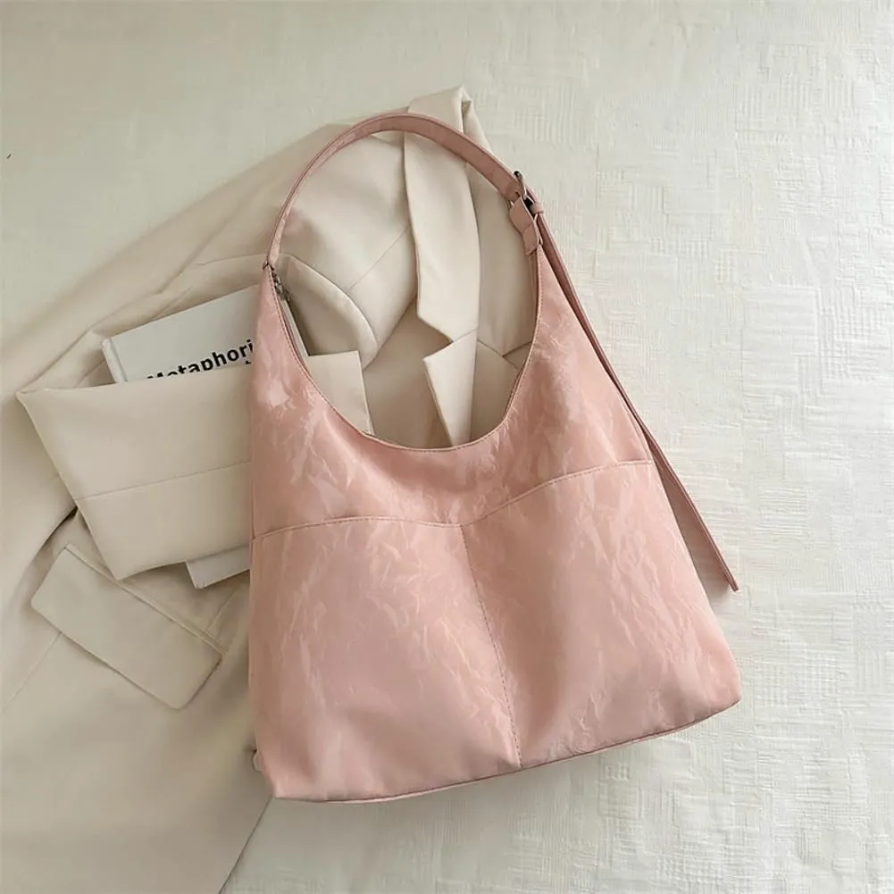 Large Shoulder Bags Women 2025 Trendy Spring Underarm Crossbody Bag Soft Leather Satchel Tote Handbag Work Travel Purse