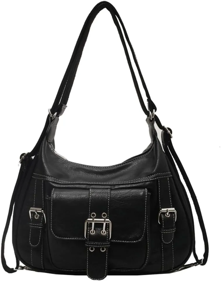 Large Shoulder Handbag Hobo Bags Satchel Crossbody Bags For Women Trendy Fashion Shoulder Bag Vintage Underarm Bag