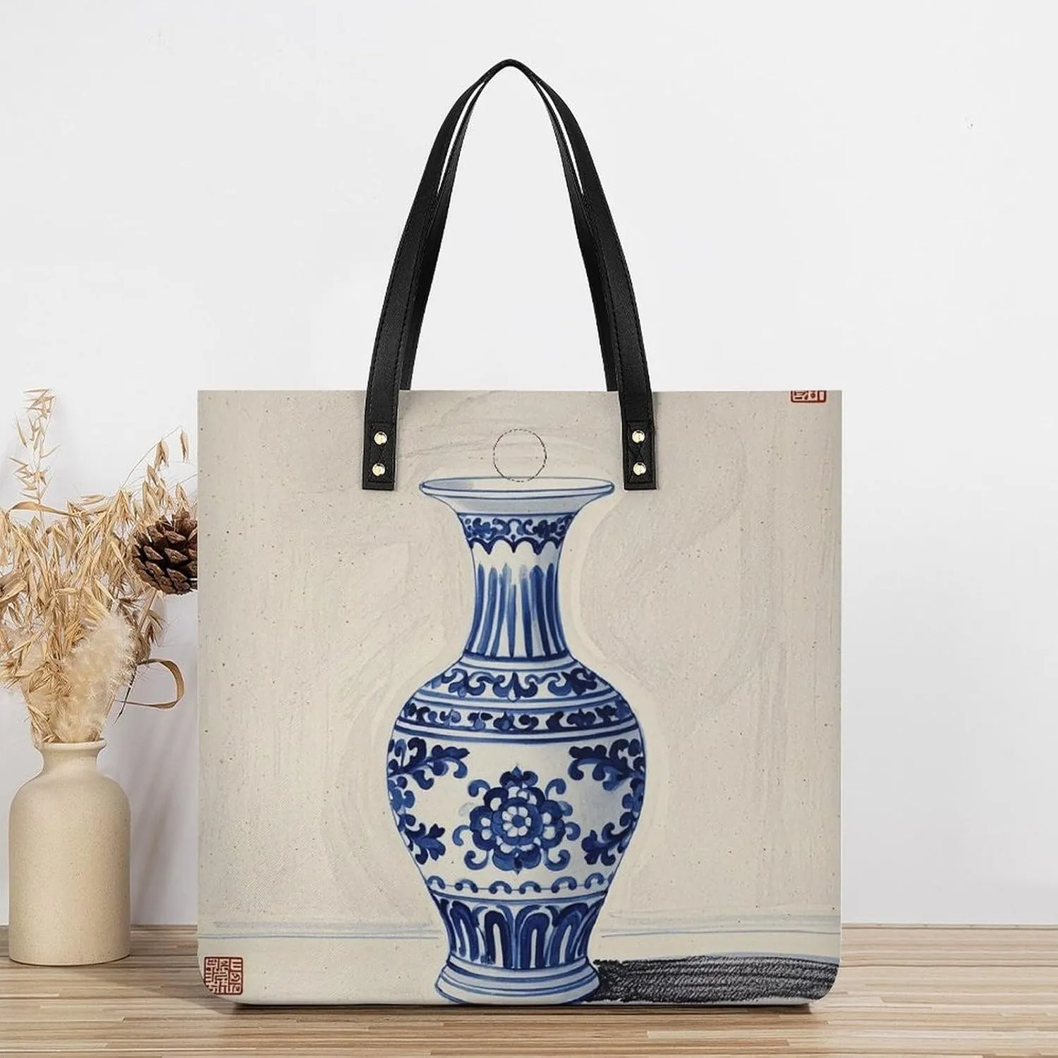 Leather Handbag for Women Tote Bag with Magnetic Buckle Flag of Mexico Crossbody Bag Shoulder Bags