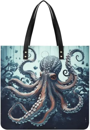 Leather Handbag for Women Tote Bag with Magnetic Buckle Flag of Mexico Crossbody Bag Shoulder Bags