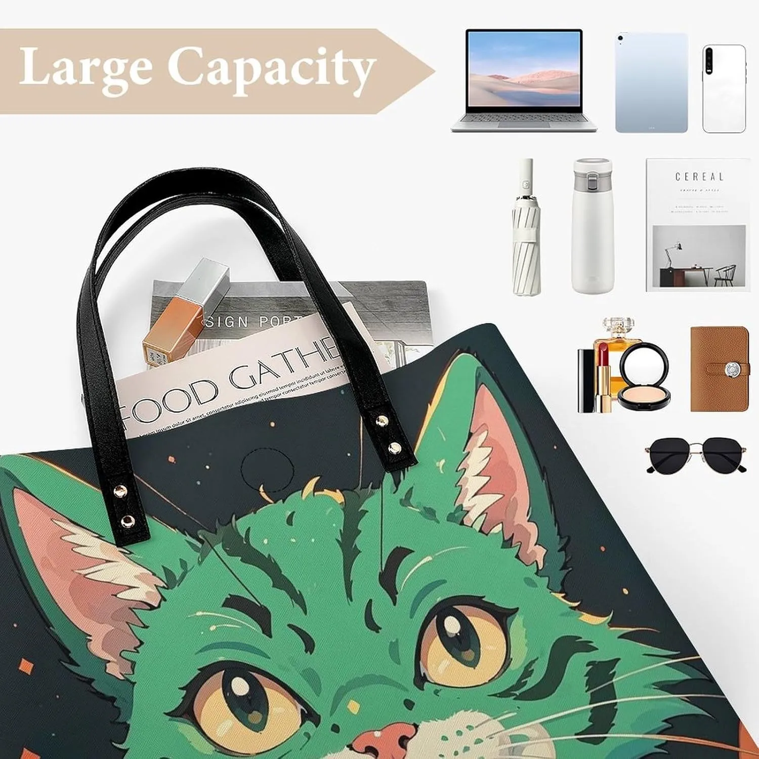 Leather Handbag for Women Tote Bag with Magnetic Buckle Flag of Mexico Crossbody Bag Shoulder Bags