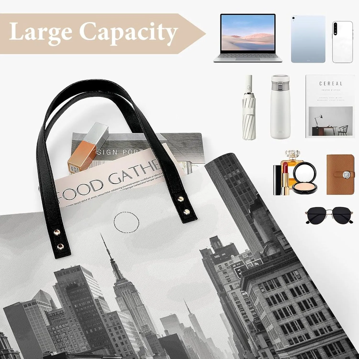 Leather Handbag for Women Tote Bag with Magnetic Buckle Vintage Octopus Crossbody Bag Shoulder Bags