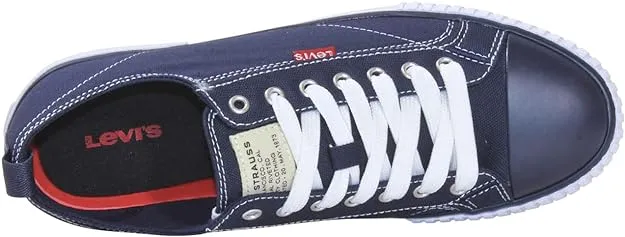 Levi's Men's Anikin Canvas Sneakers  Color Navy Size 9