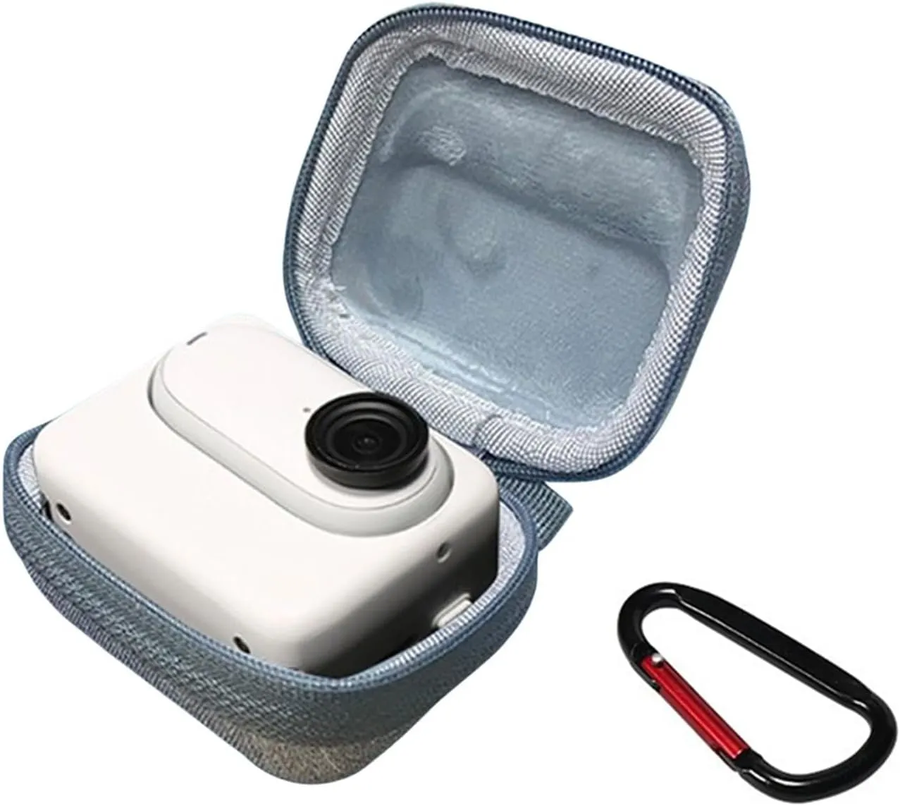 LICHIFIT Mini Storage Bag for Insta360 GO3 Camera and Action Pod Portable Protective Case Cover Carrying Shell Box Skin Accessories
