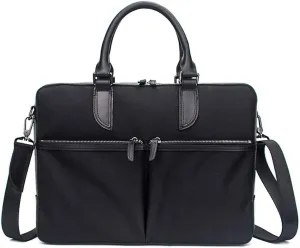 Men's Oxford Cloth Briefcase Large Capacity Commuter Computer Bag Men's Shoulder Bag