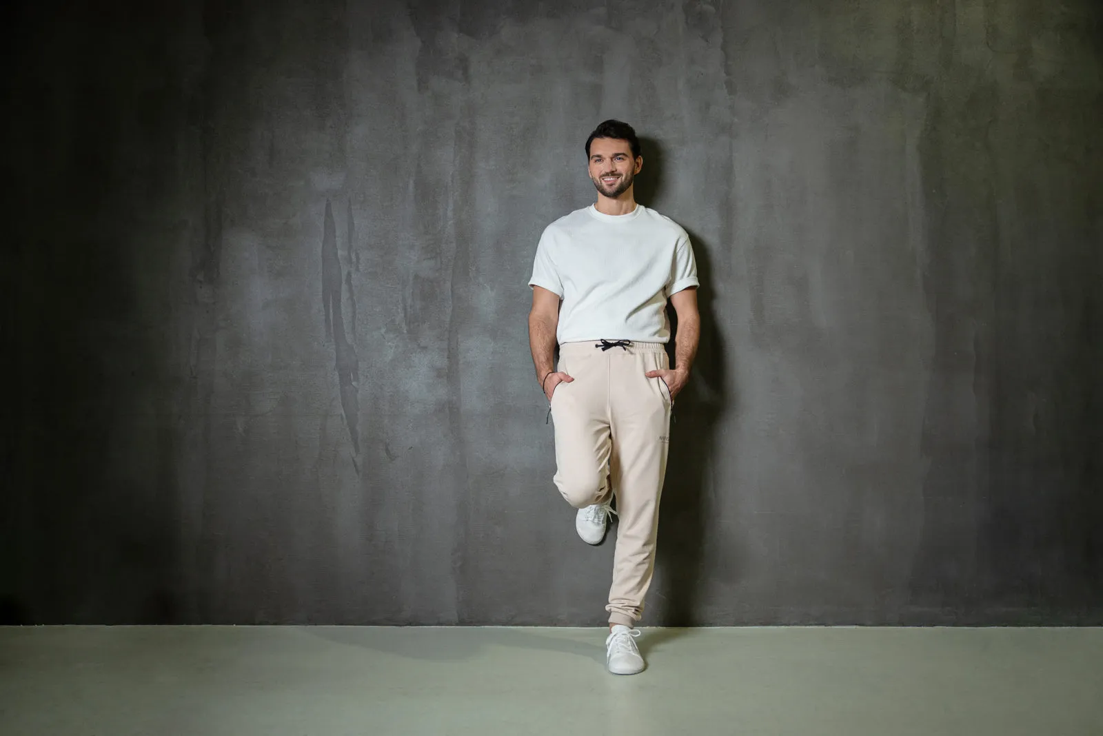 Men's Vida Hemp Comfort white sneakers