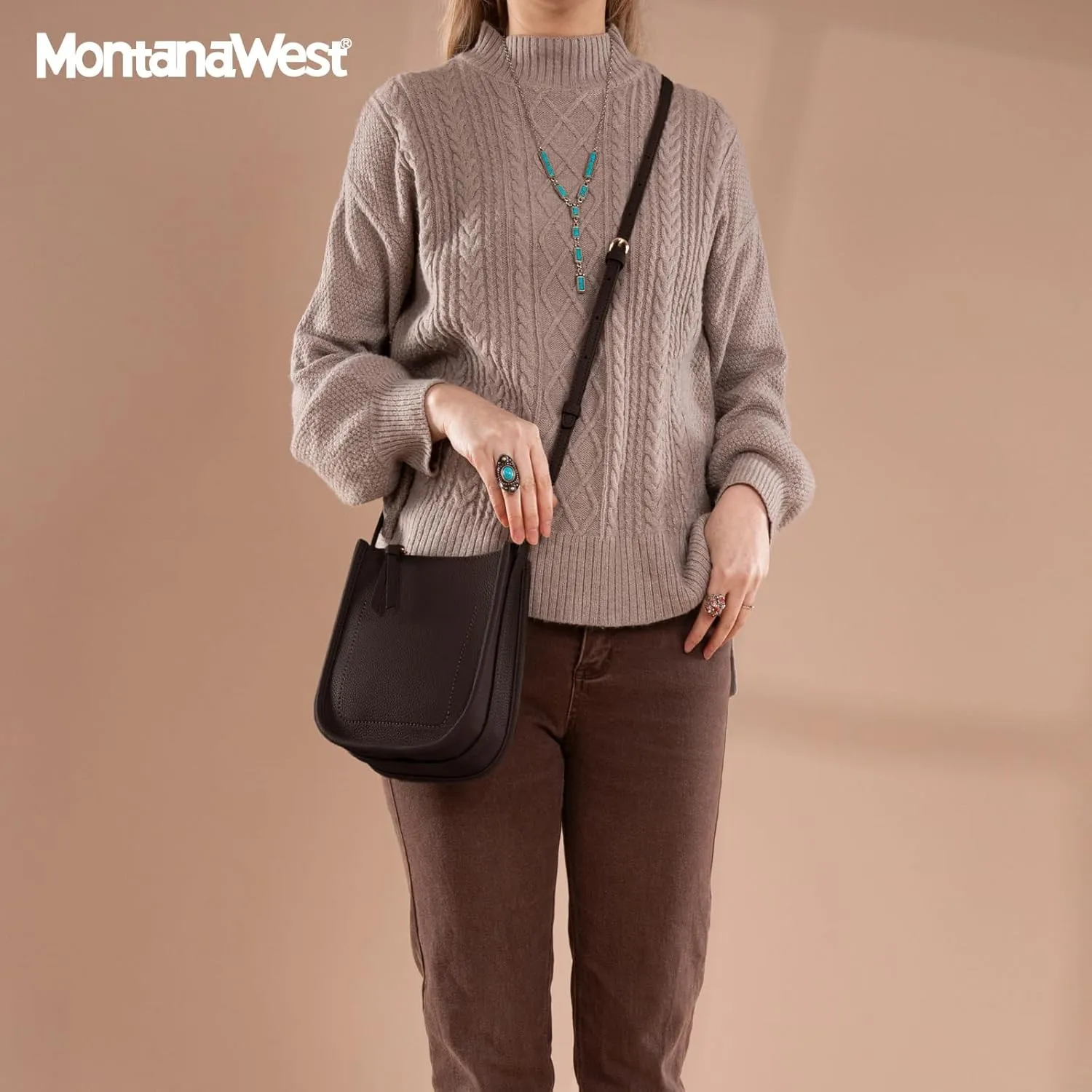 Montana West Crossbody Bags for Women Multi Pocket Cross Body Bag Purses with Adjustable Strap