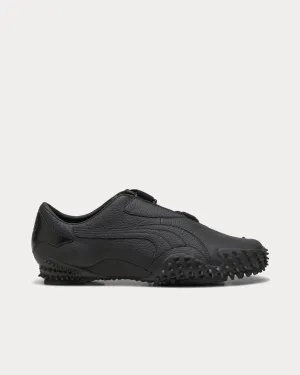 Mostro Leather Puma Black Slip On Sneakers