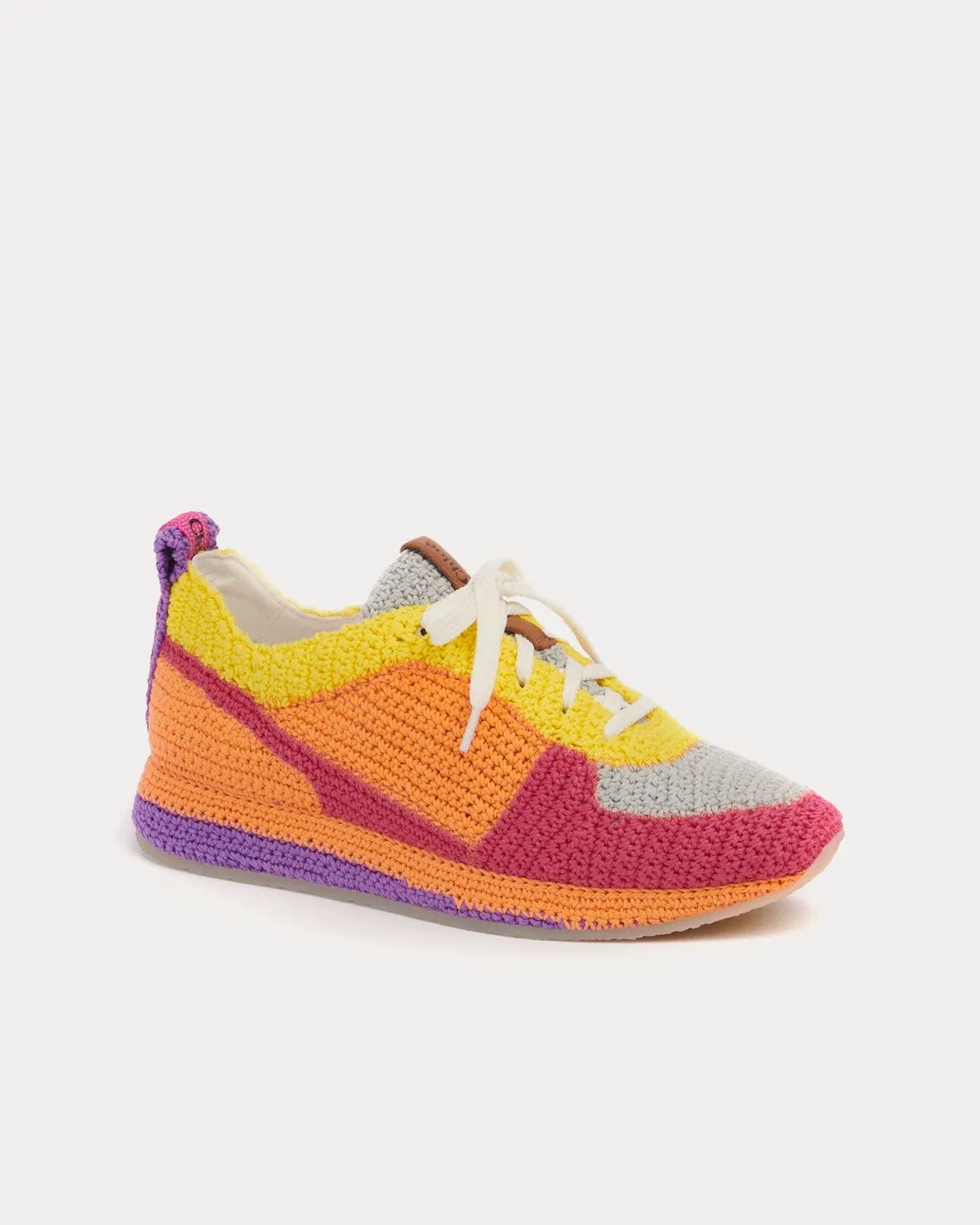 Myha Pop Orange Low Top Sneakers