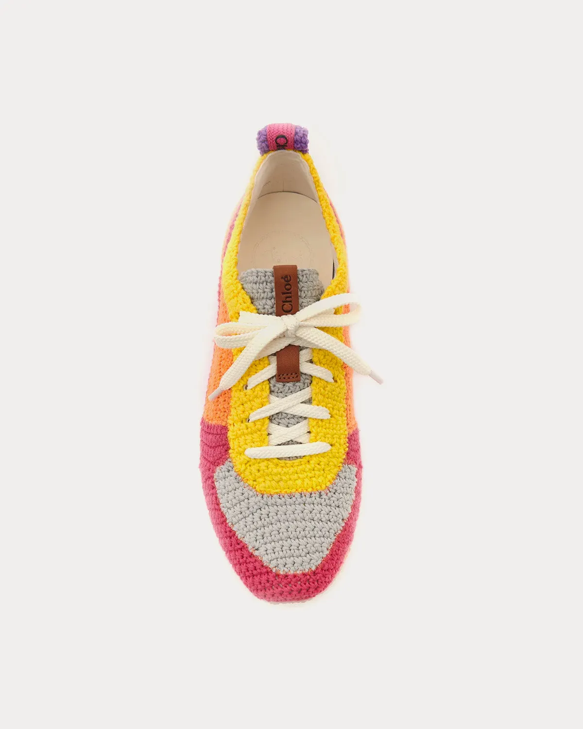 Myha Pop Orange Low Top Sneakers
