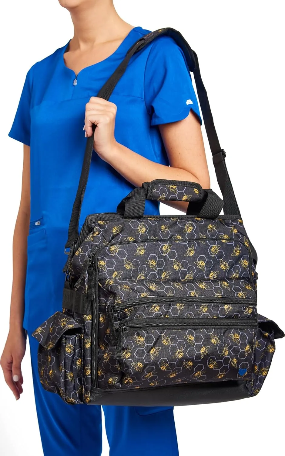 Nurse Mates Ultimate Bag | Laptop Pocket | Roomy Interior | Multi Storage