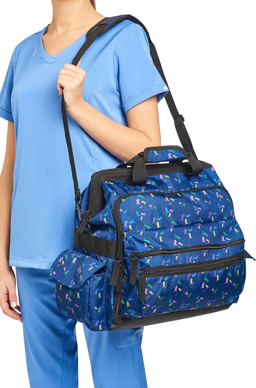 Nurse Mates Ultimate Bag | Laptop Pocket | Roomy Interior | Multi Storage