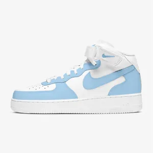 Pastel Blue AF1 Mid