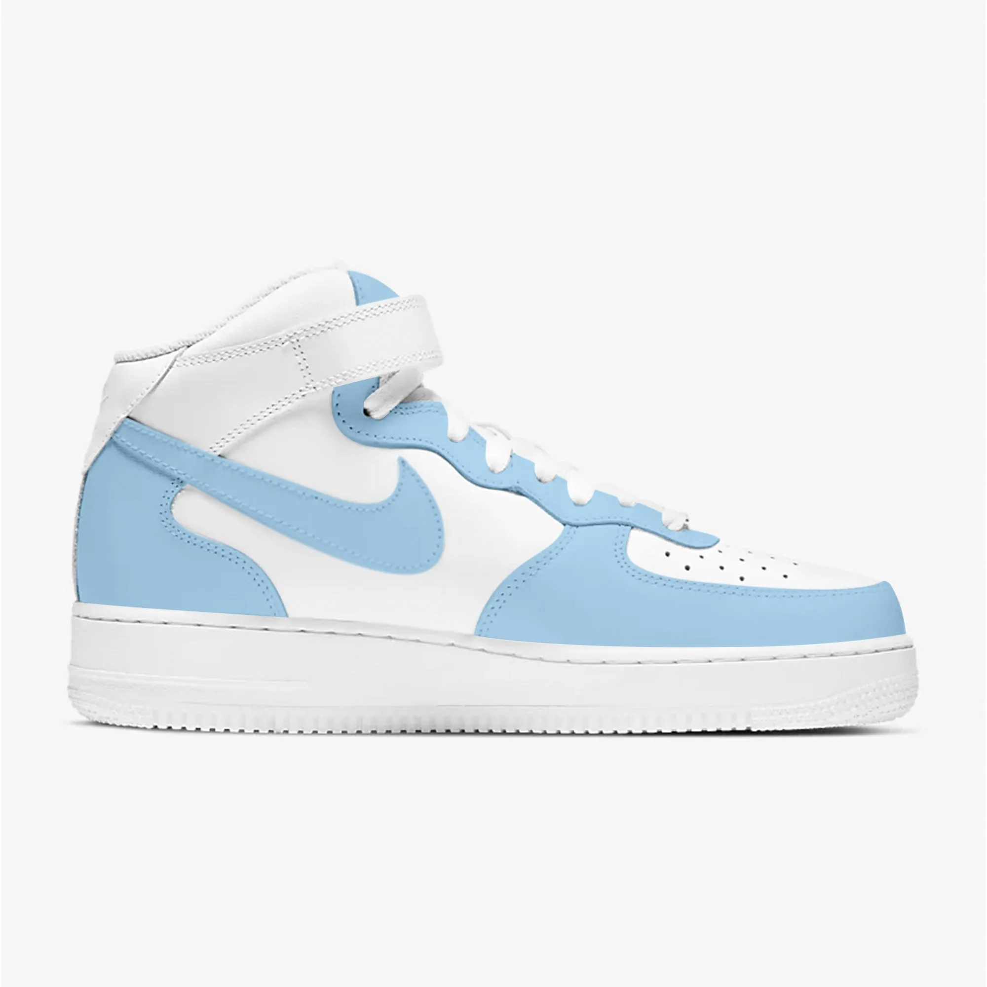 Pastel Blue AF1 Mid