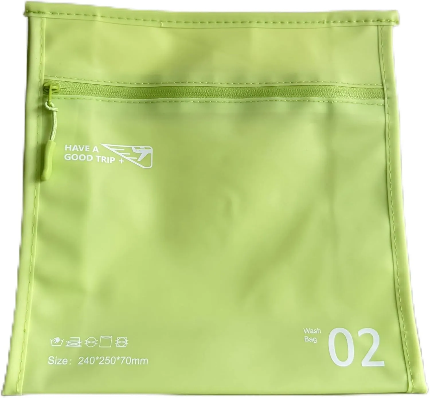 Portable Green Toiletry & Cosmetic Bag Large Capacity Travel Storage for Skin Care and Bathing Essentials