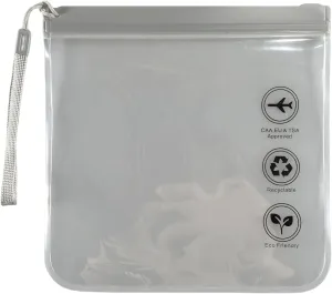 Portable Travel Toiletry Bags, Transparent Water Proof Makeup Size Bag For Travel, Women Men Clear Toiletries Bag For Cosmetics And Liquids, 3 Pcs, Grey